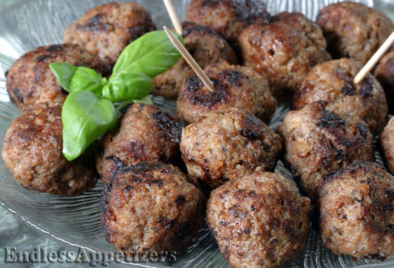 Basil Meatballs