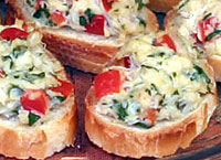 Crab Crostini