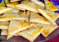 Flaky Cheese Triangles