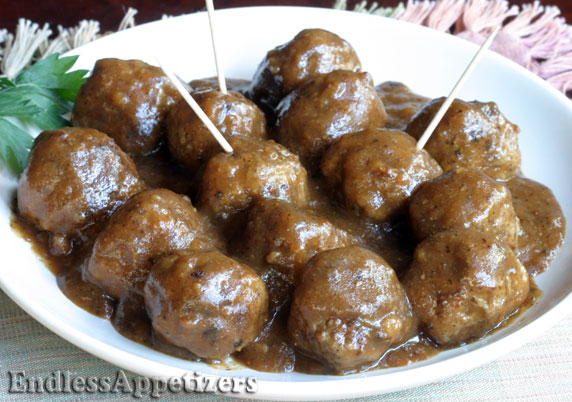 sauerbraten meatballs without gingersnap