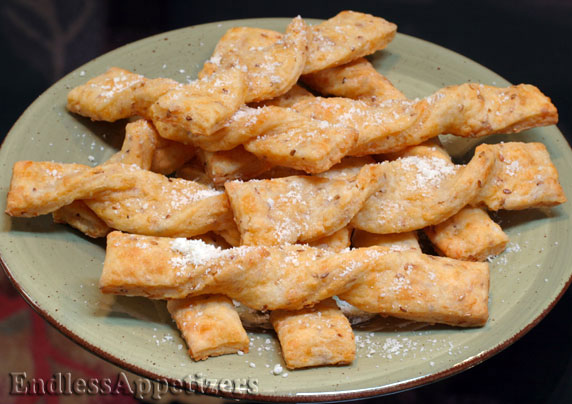 Sesame Cheese Twists