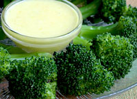 Broccoli with Hollandaise Sauce