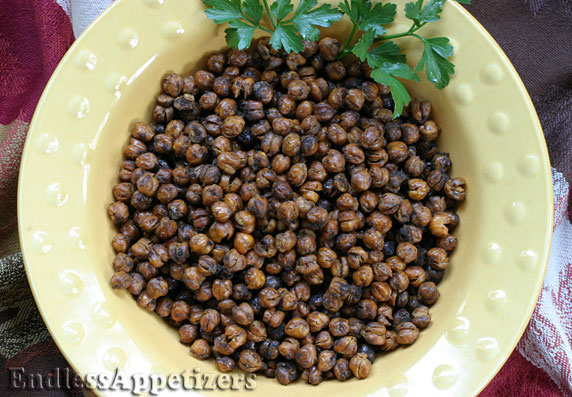 Roasted Chickpeas with Garam Masala